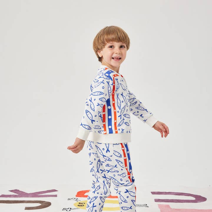 Sudadera Fish Fantasia para venta al por mayor de Hummingbear