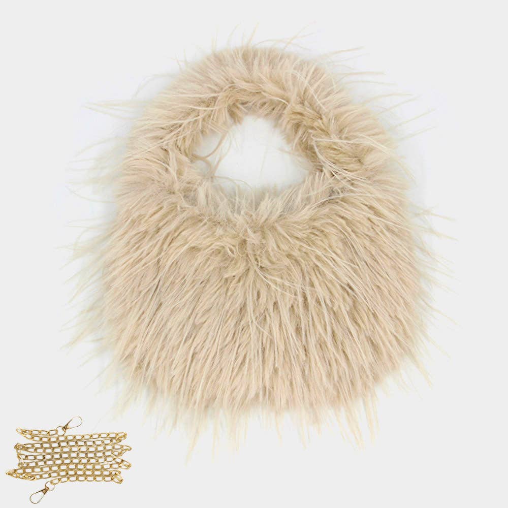 Sensibling Corp. - Vendita all'ingrosso Borsa con manico - Donna - Borsa a mano/borsa a tracolla Furry
3