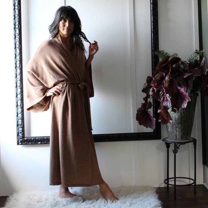 Sandmaiden - Wholesale Robe - Women's - Merino Wool Kimono Robe