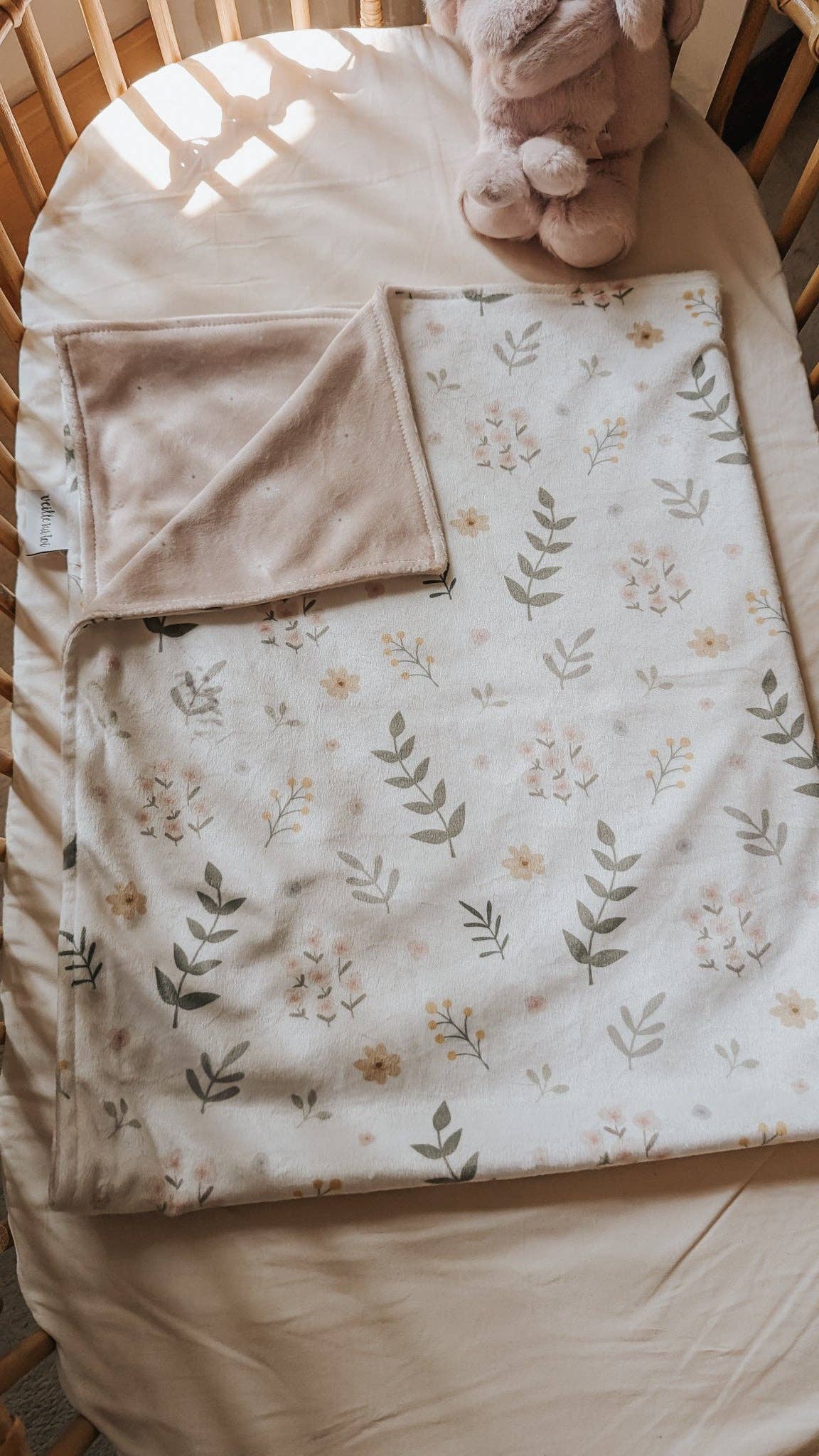 Shine on me Distribution - Wholesale Bedding Blanket - Kids & Baby - My Little Blanket - Field flowers - Veille sur toi6