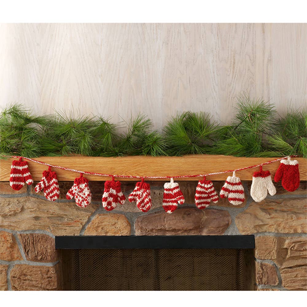 SERRV International - Wholesale Bunting/Garland - Mini Mittens Garland1