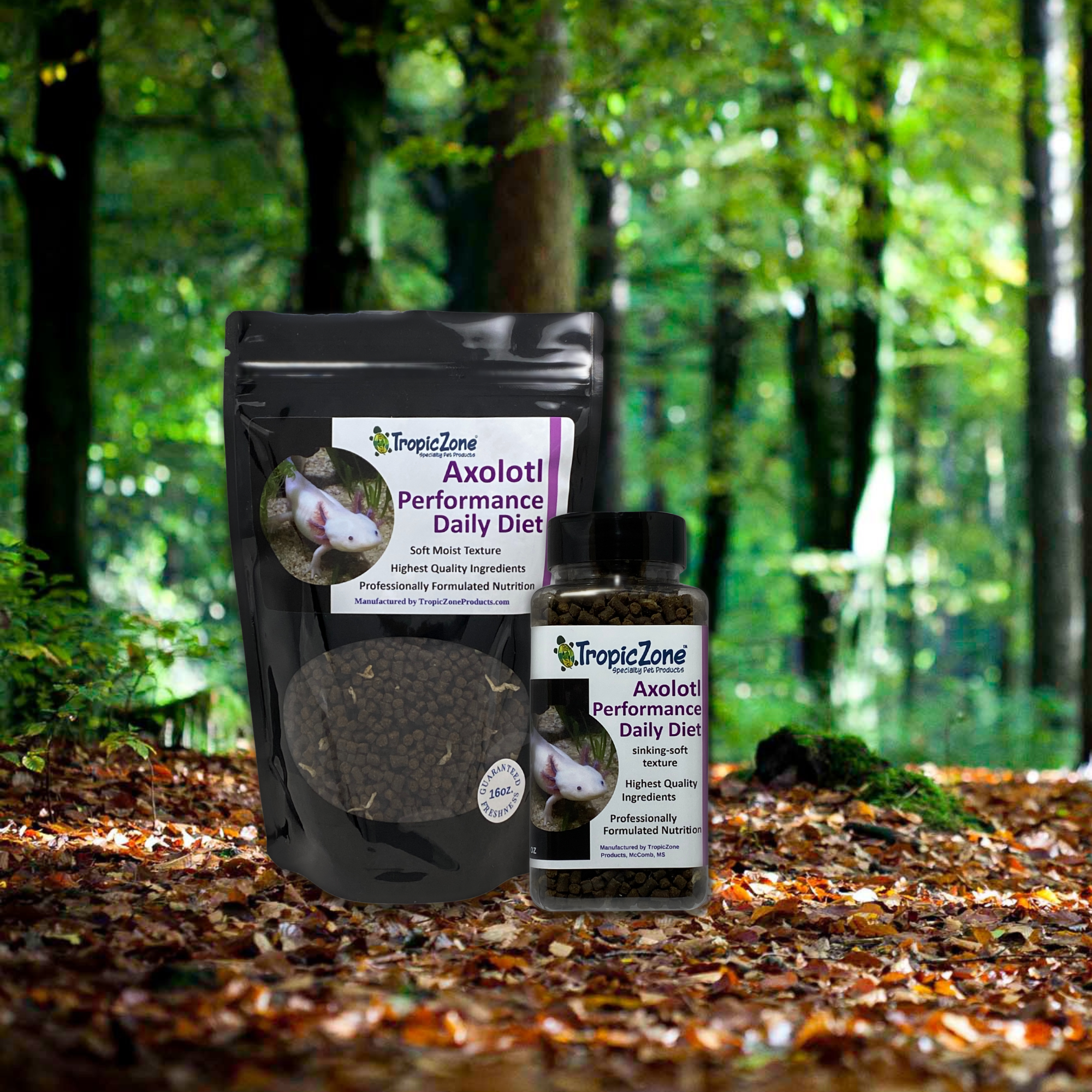 TropicZone - Wholesale Pet Food - Not Cat/Dog - TropicZone Axolotl Performance Daily Diet6
