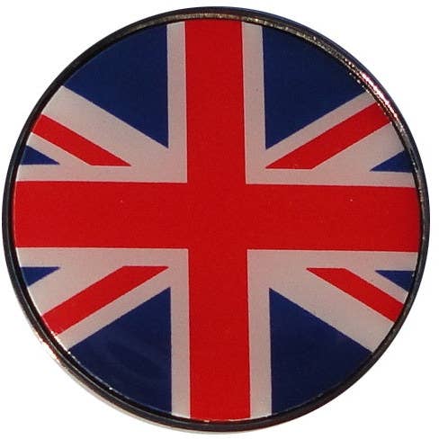 British Flag Ball Marker for wholesale by Fun Markers