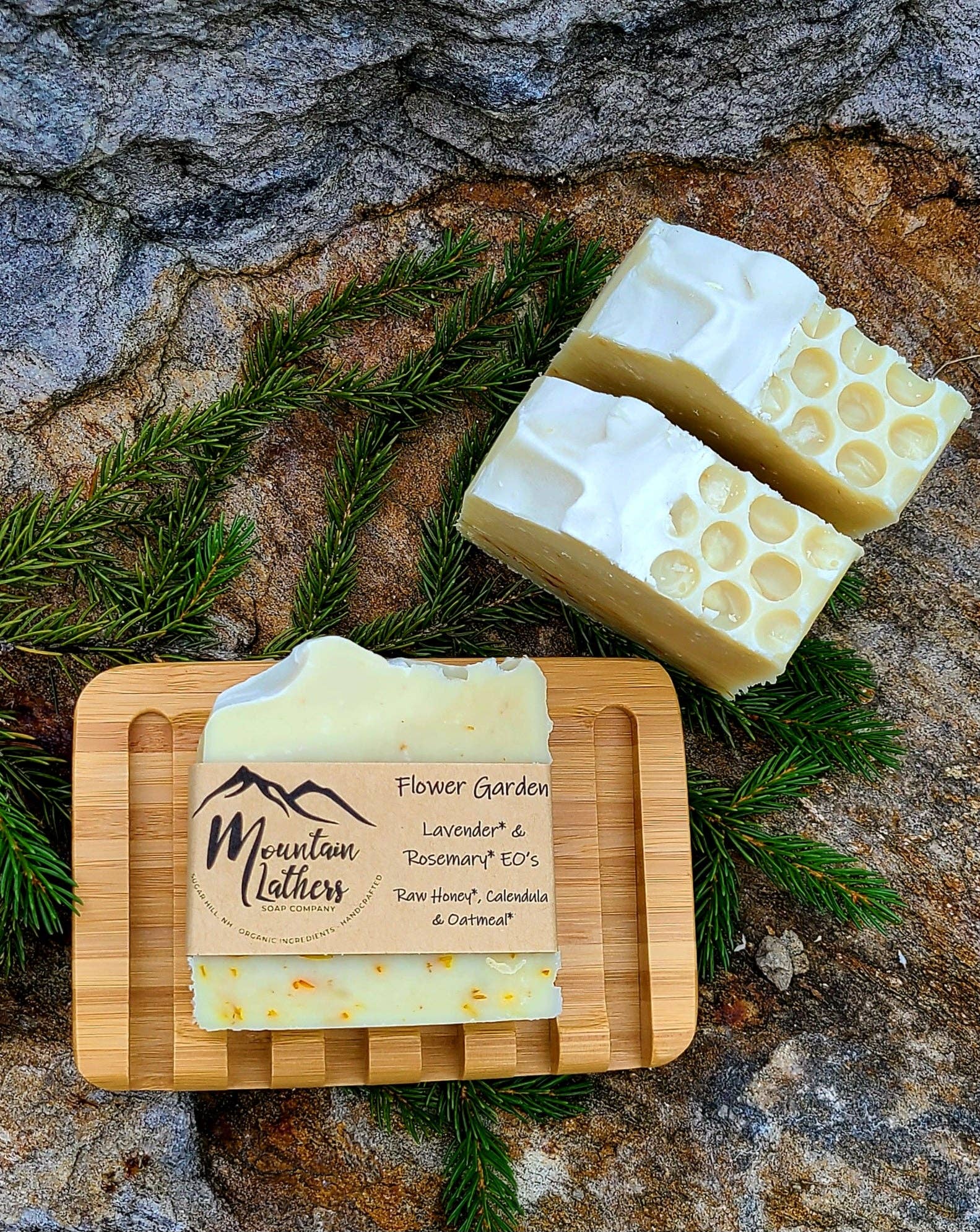 Mountain Lathers Soap Company - Wholesale Bar Soap - Flower Garden4