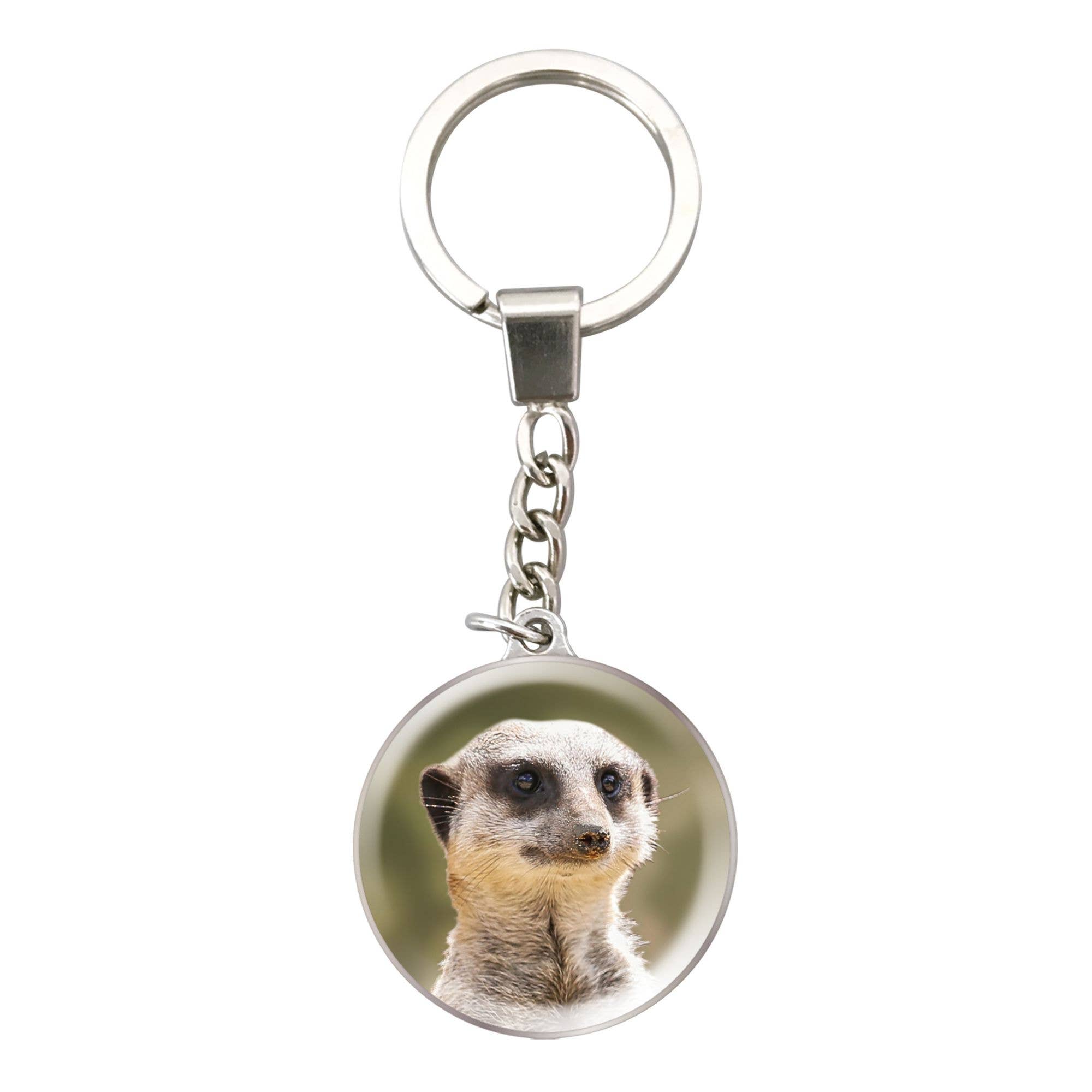 Deluxebase - Wholesale Keychain - Unisex - Magnidome Keychains - Meerkat0