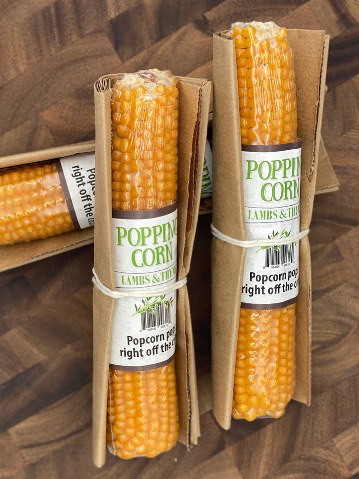 Popcorn Cobs Gift Packaged for wholesale by Lambs & Thyme