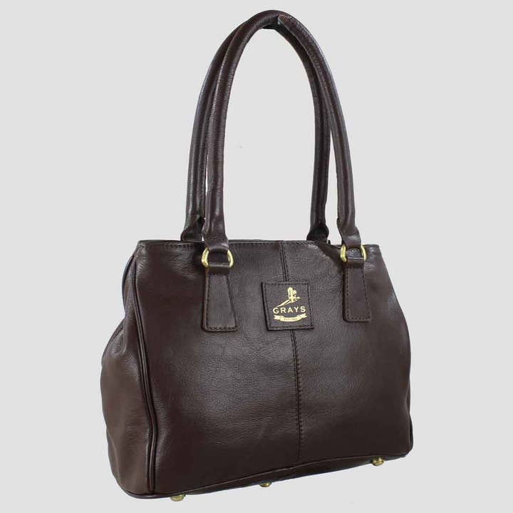 REMOVED BRAND – wholesale Top handle bag – women's – Sadie Handbag with Snaffle in Brown3
