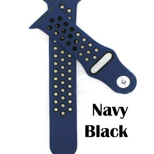 ShopTrendsNow - Wholesale Watch Band/Strap - Women's - Breathable Sport Silicone Band for Apple Watch34