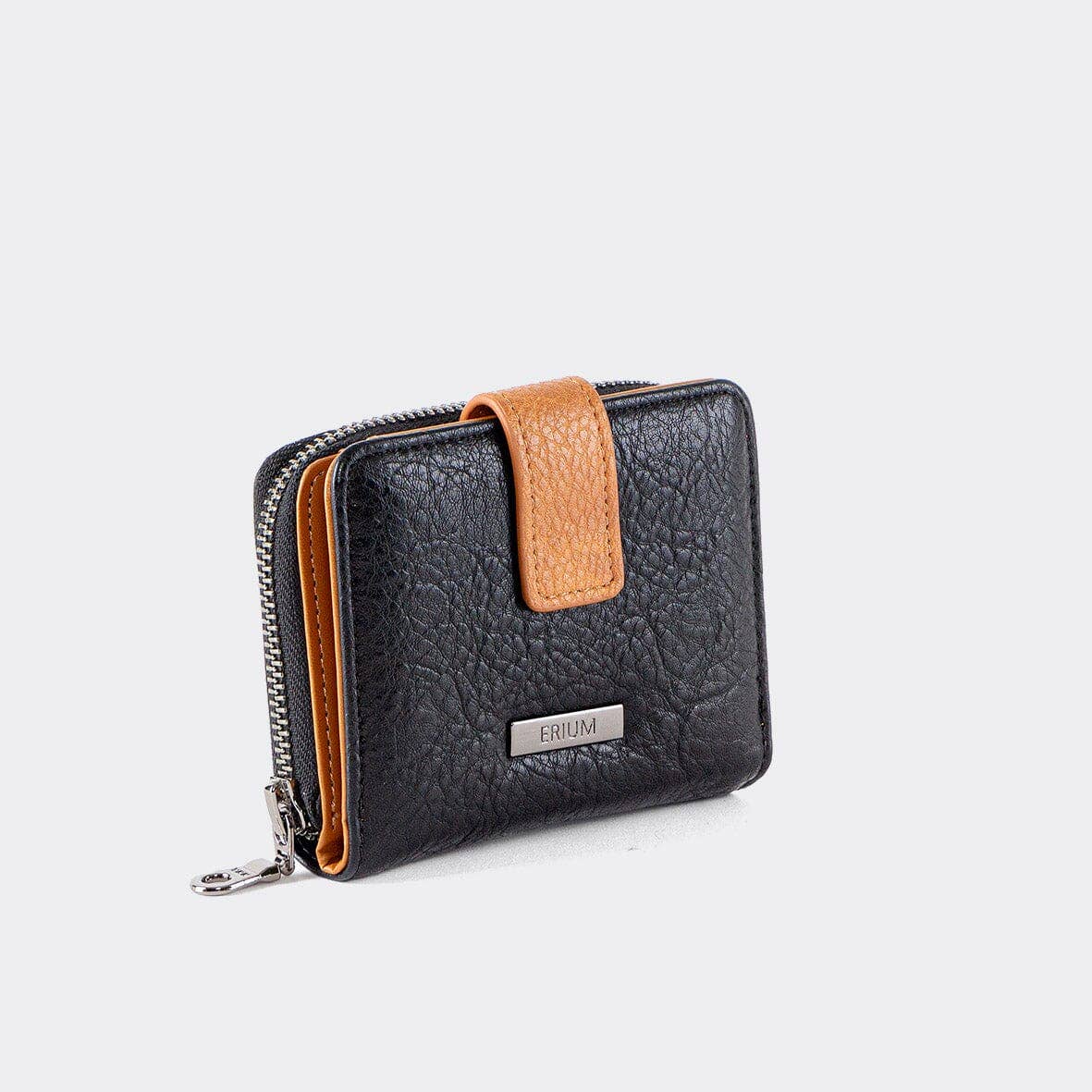 ERIUM - Bags and Accessories - Wholesale Wallet - Women's - Erium Small Wallet for Women Black