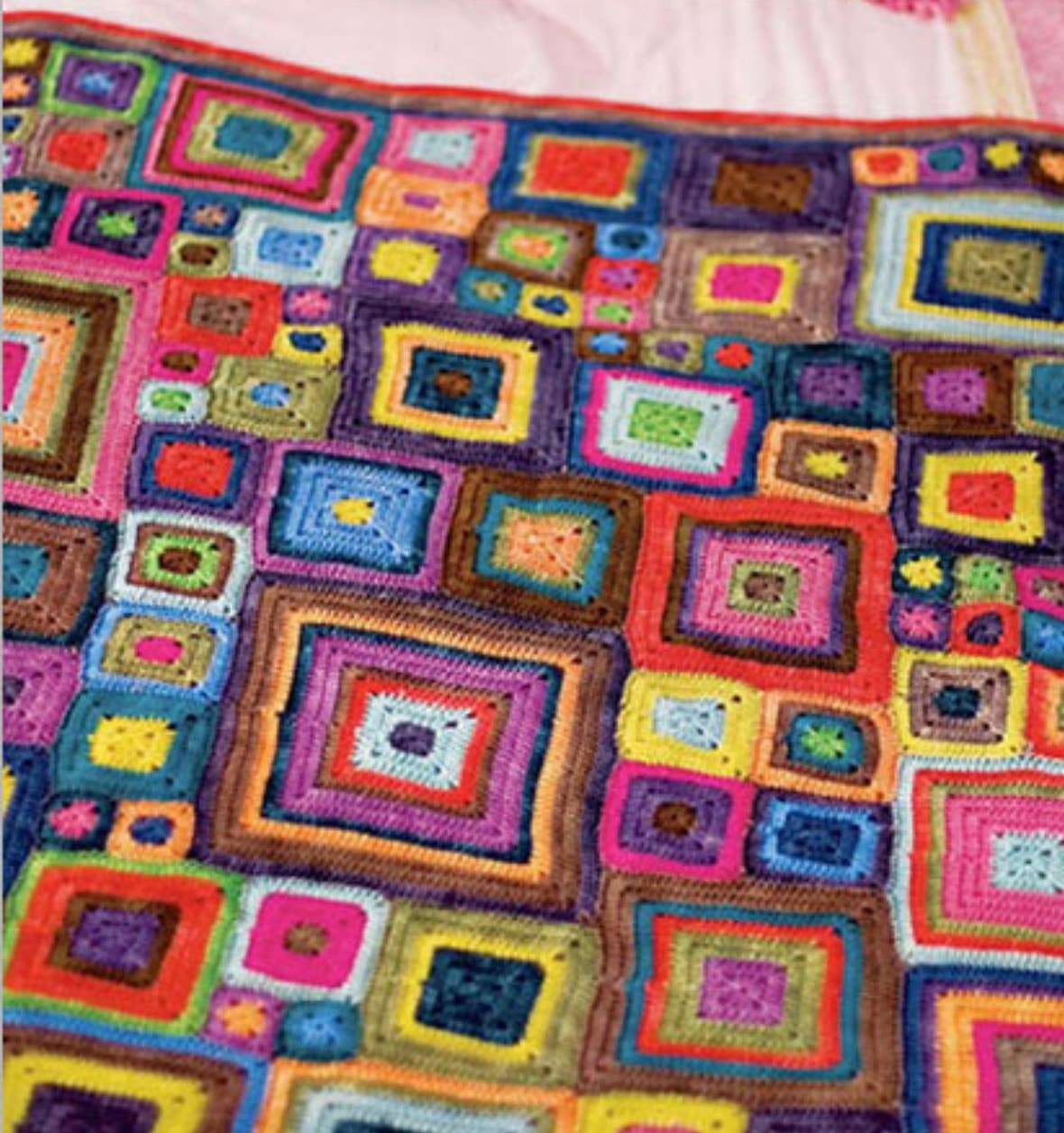 Koigu Wool Designs - Wholesale Garen - BABETTE DEKEN (GEHAAKT) - KPM kit1