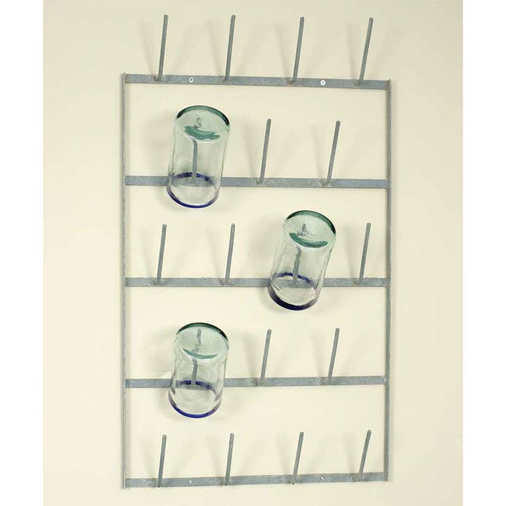 CTW Home Collection - Wholesale Wall Mounted Shelf - Wine Bottle Dryer Wall Rack