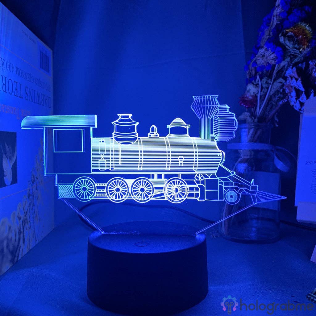 Holograbme - Wholesale Accent/Desk Lamp - Train Lamp Locomotive0