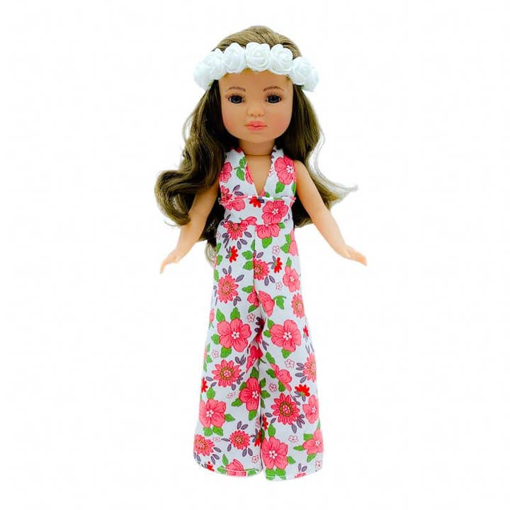 Simona original collection doll 40 cm Folk Craft Hippie for wholesale by Folk Artesanía Muñecas