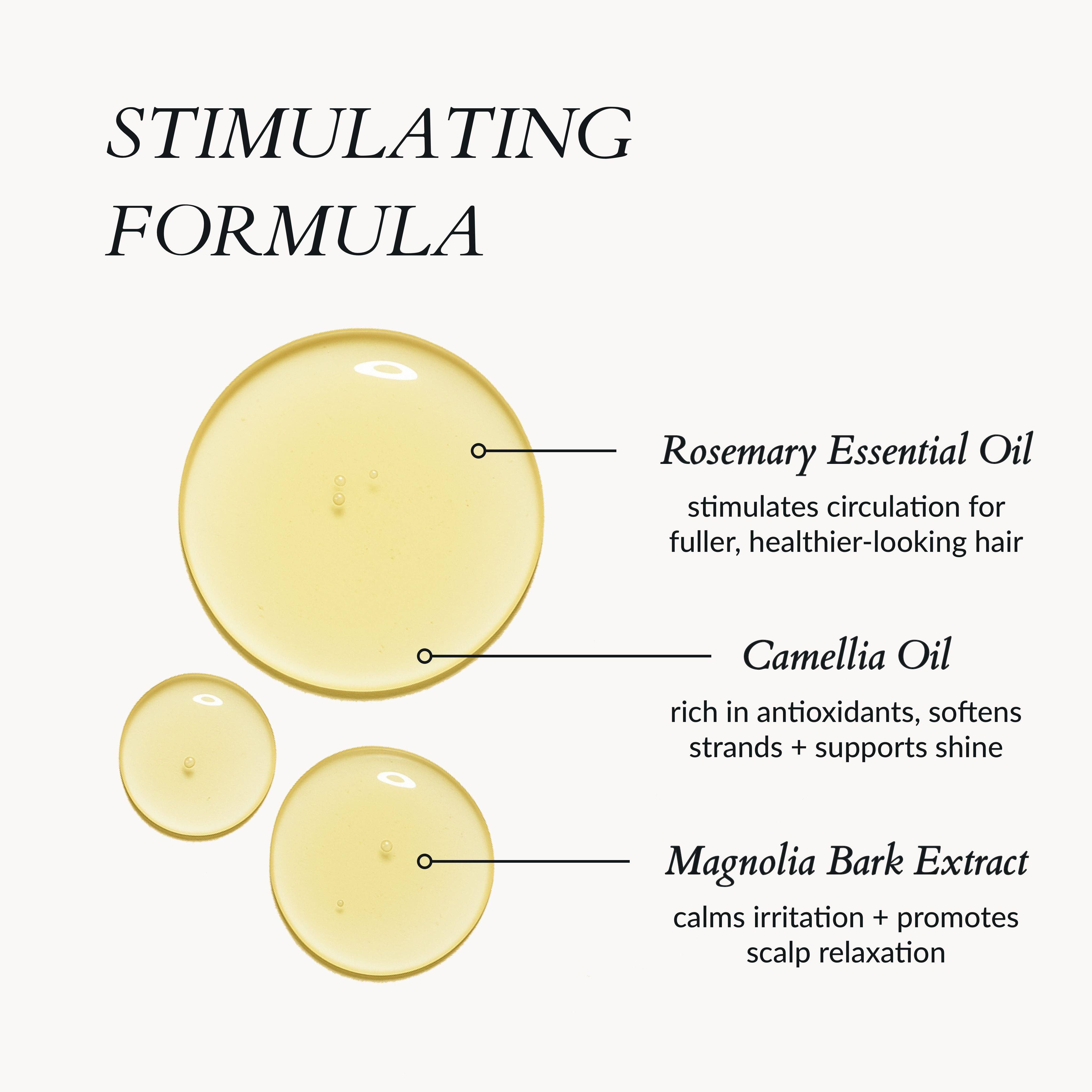 Jazeena - Wholesale Scalp/Hair Treatment - Hair Strengthening Scalp Oil | Rosemary, Magnolia Bark 55ml4