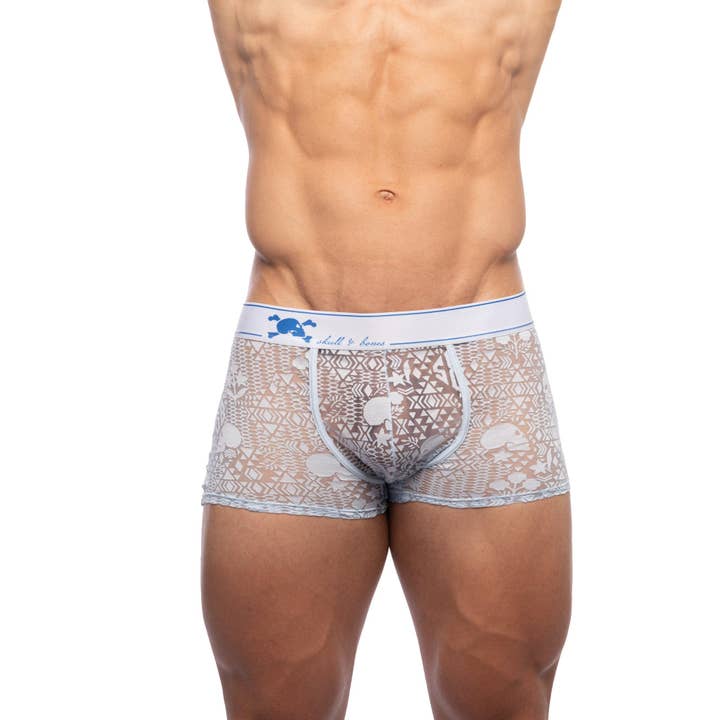 Skull and Bones Burnout Trunk Blue for wholesale by Skull & Bones