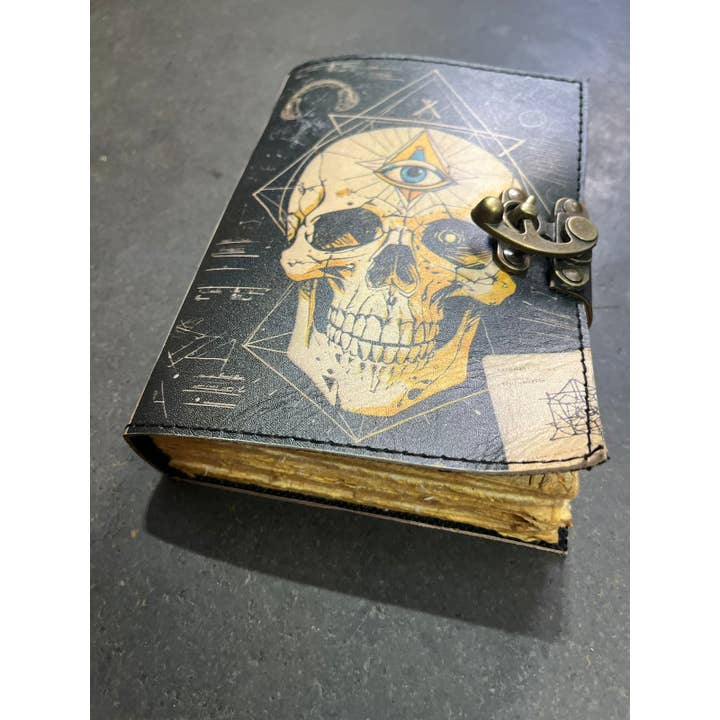 Jay mataji Handicrafts - Wholesale Journal/Diary - Vintage Grimoire, Spooky Spell Book of Shadows, Gothic Noteb