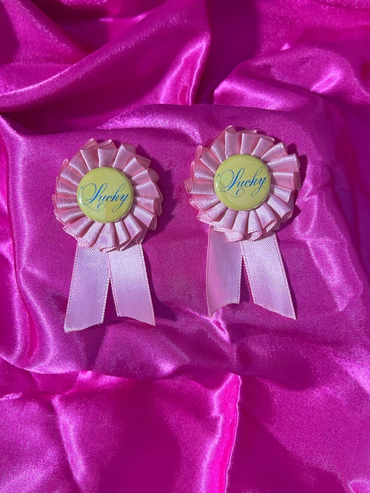 Lucky Gal Rosette Earrings for wholesale by Collection by Rin