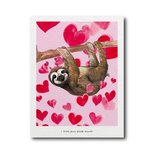 Je t'aime lentement beaucoup pour la vente par CARDS BY ALLIE