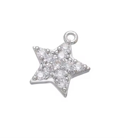 Coco Luna Collection - Wholesale Individual Charm/Pendant - Silver Charms - Charm Bar 80