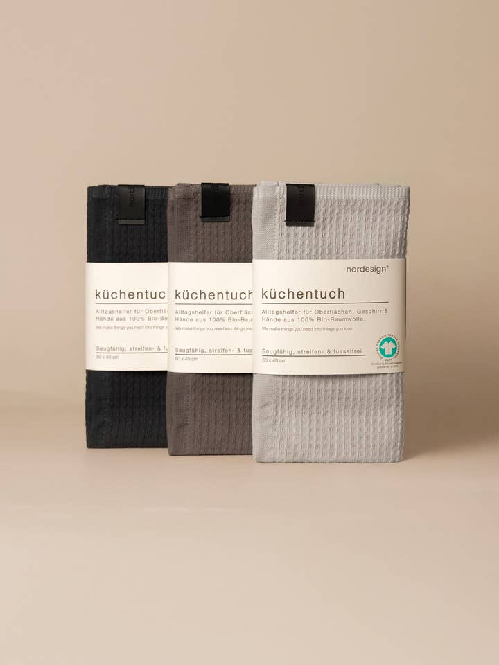 Küchentuch-Set (3-teilig) für den Großhandel von nordesign