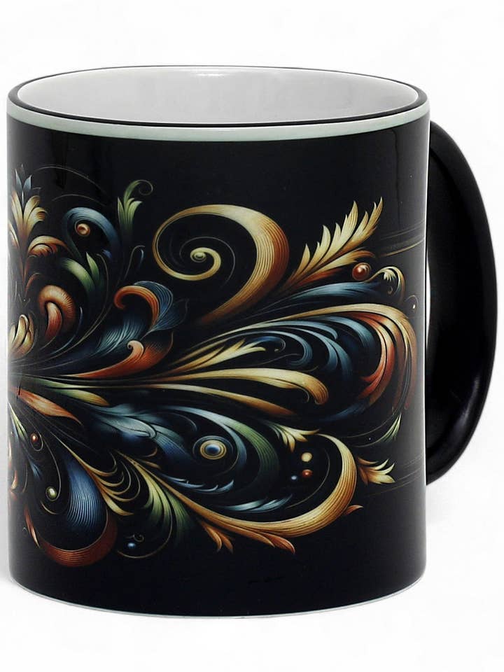 SUBLIMART: Mystic Feather Mug - by RC Italian Design for wholesale by SublimArt