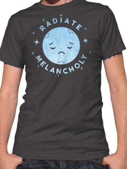 Men's Radiate Melancholy T-Shirt for wholesale by Boredwalk