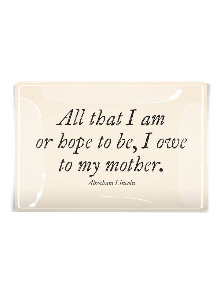 Allt som jag är Decoupage glasbricka för wholesale av Ben's Garden