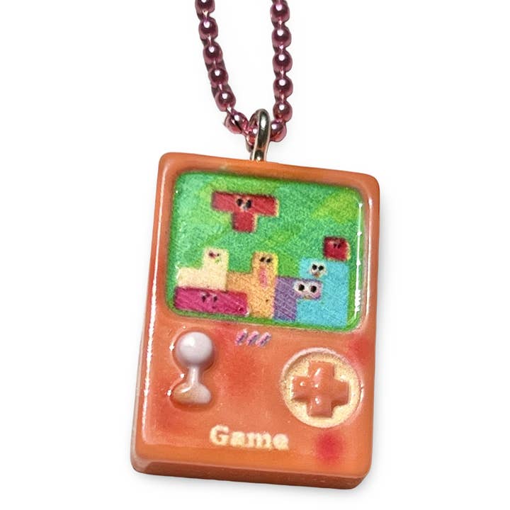 Pop Cutie Accessories & Gifts - Wholesale Kids Necklace - Kids - Retro Game Necklace I Charm Necklace I Handmade Necklace 1