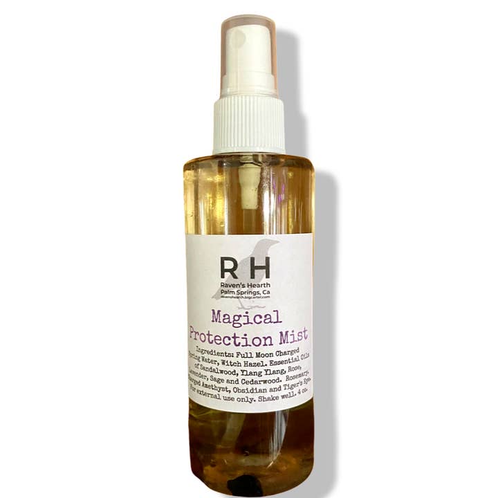 Protection Crystal Spray|  Best Seller | Vegan for wholesale by Raven’s Hearth