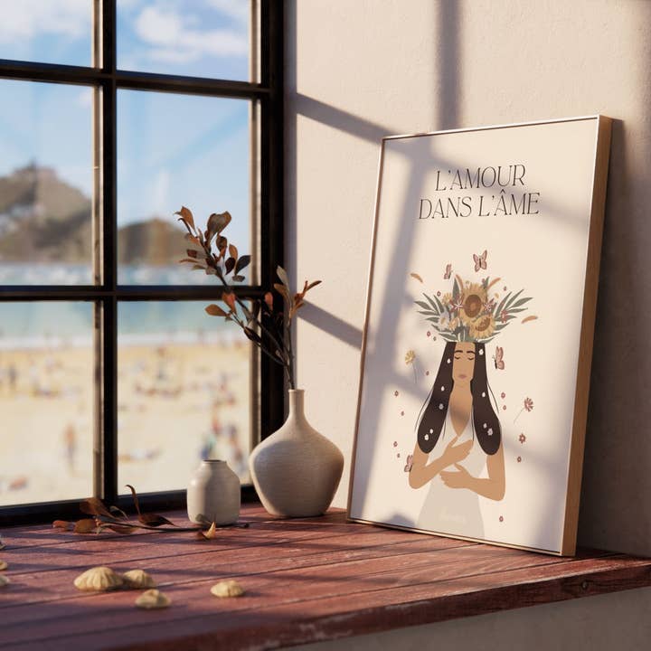 Looves Studio – Engroshandel Plakat – Positiv plakat - Kærlighed i sjælen