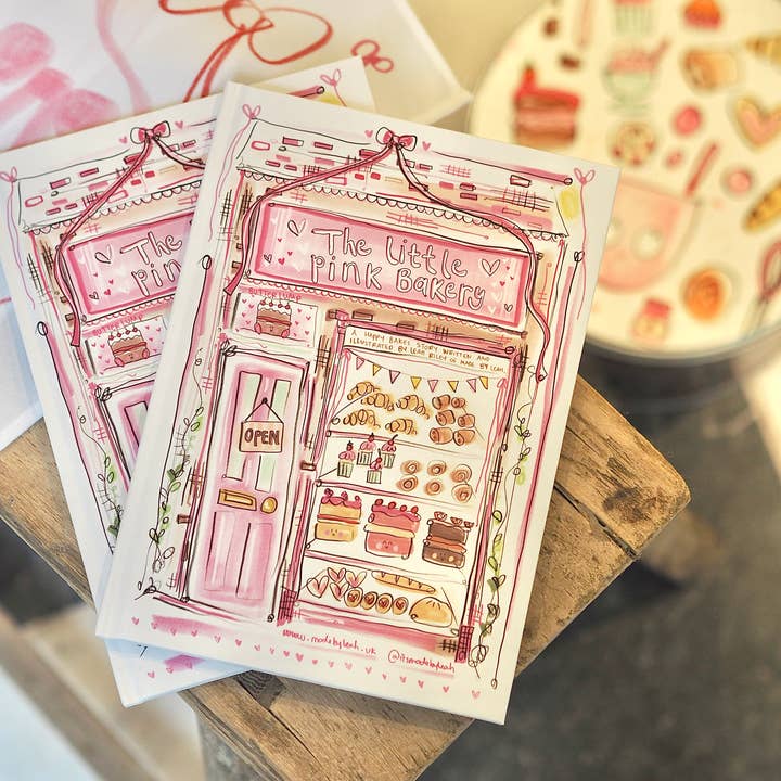 Made by Leah – wholesale Pre-school book (3–5) – ‘The Little Pink Bakery’ Children’s Book18