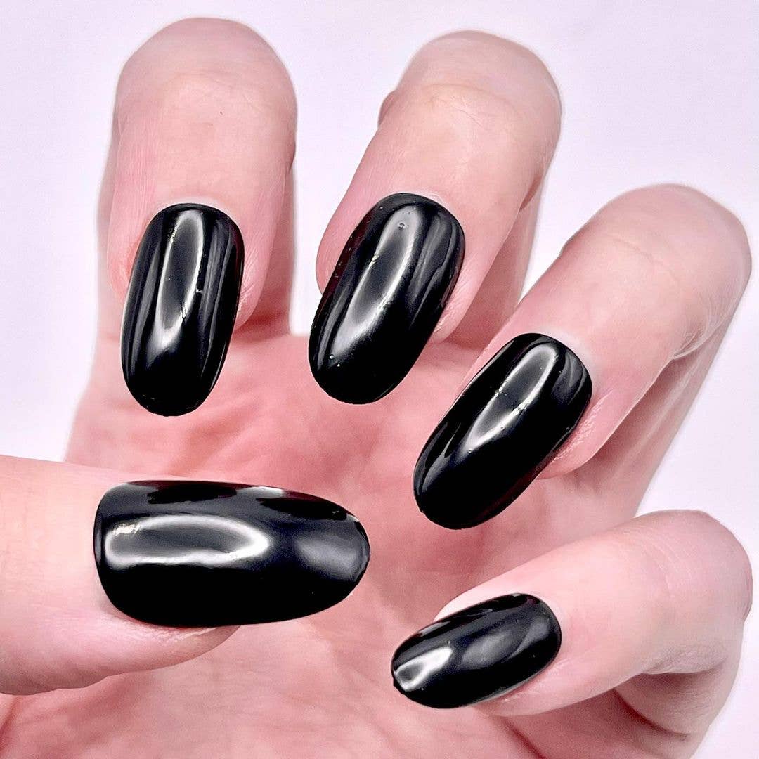 DEMIblue Clean and Vegan Nail Polish - Wholesale Nail Polish - Black Nail Magic – Black Vegan Nail Polish4