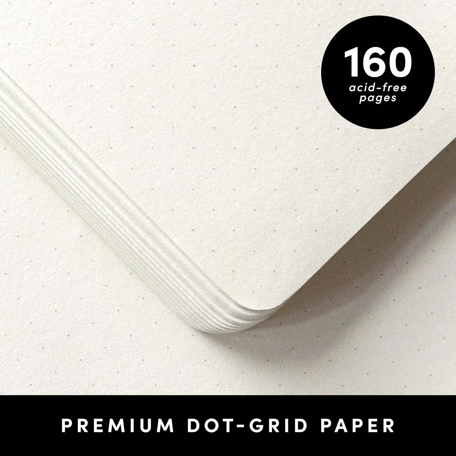 Paperage - Wholesale Notebook - 160PG Casebound Journal Dotted Notebook18