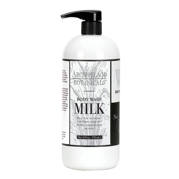 Archipelago Fragrences - Wholesale Body Wash/Shower Gel - Milk 33oz Body Wash
