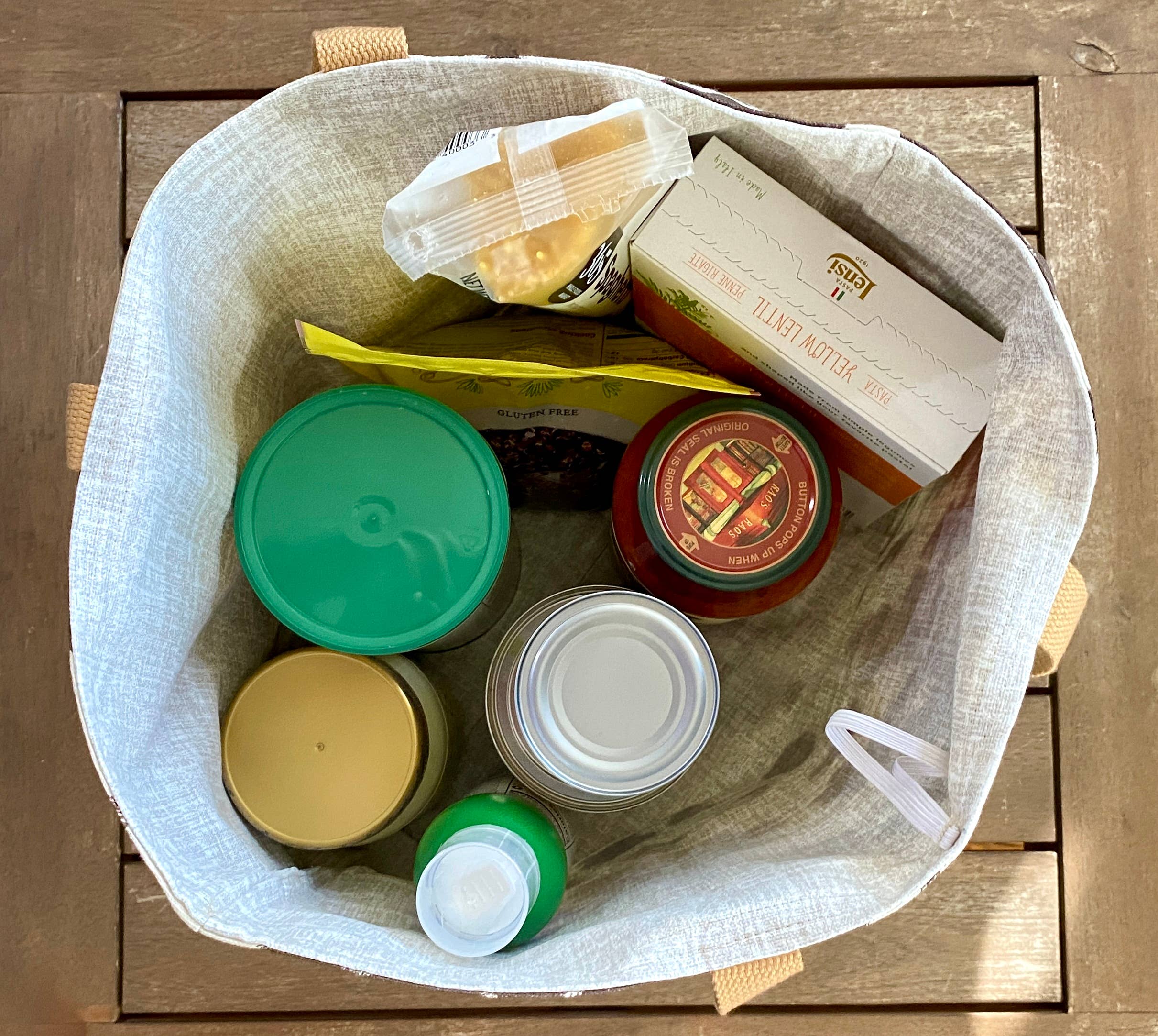 CaSo Creative Designs – wholesale Tote bag – Women's – Foldable Canvas Tote Bag - Red Bandana7