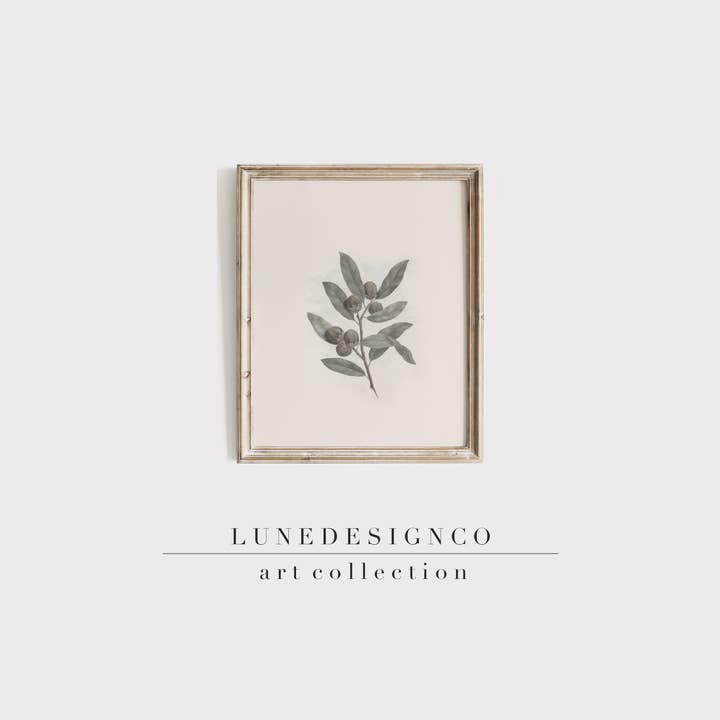 Vintage Branch Print for wholesale by Lunedesignco