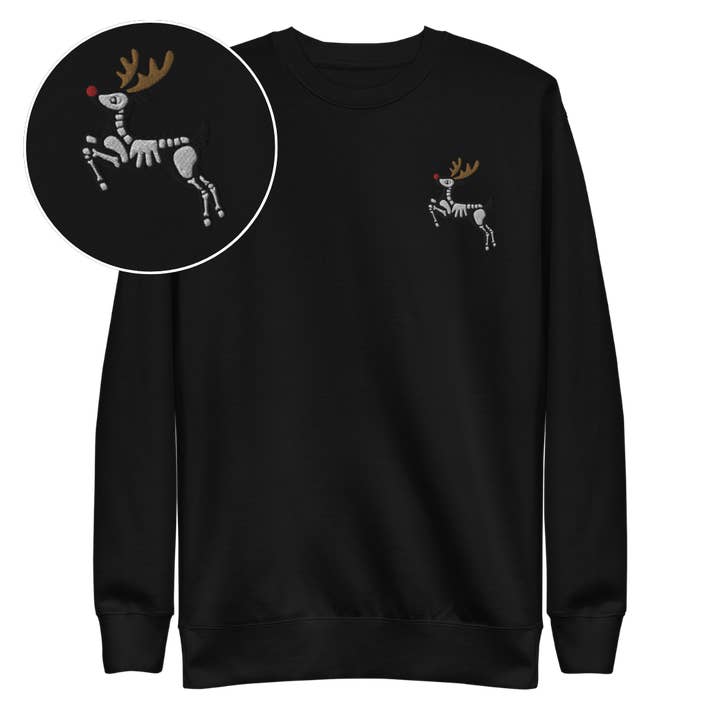 Hübscher Mother Fucker Besticktes Unisex-Sweatshirt (VERSANDBEREIT) für den Großhandel von Goth Cloth Co.