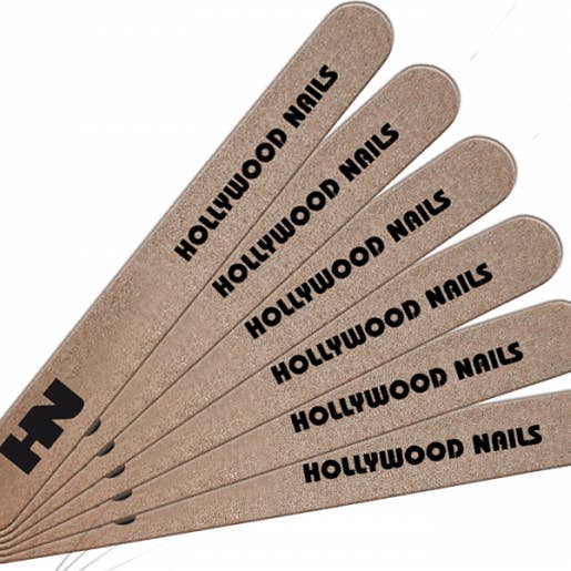 Manicura Mega Royal Profi 150/220 6 piezas para venta al por mayor de HOLLYWOOD NAILS