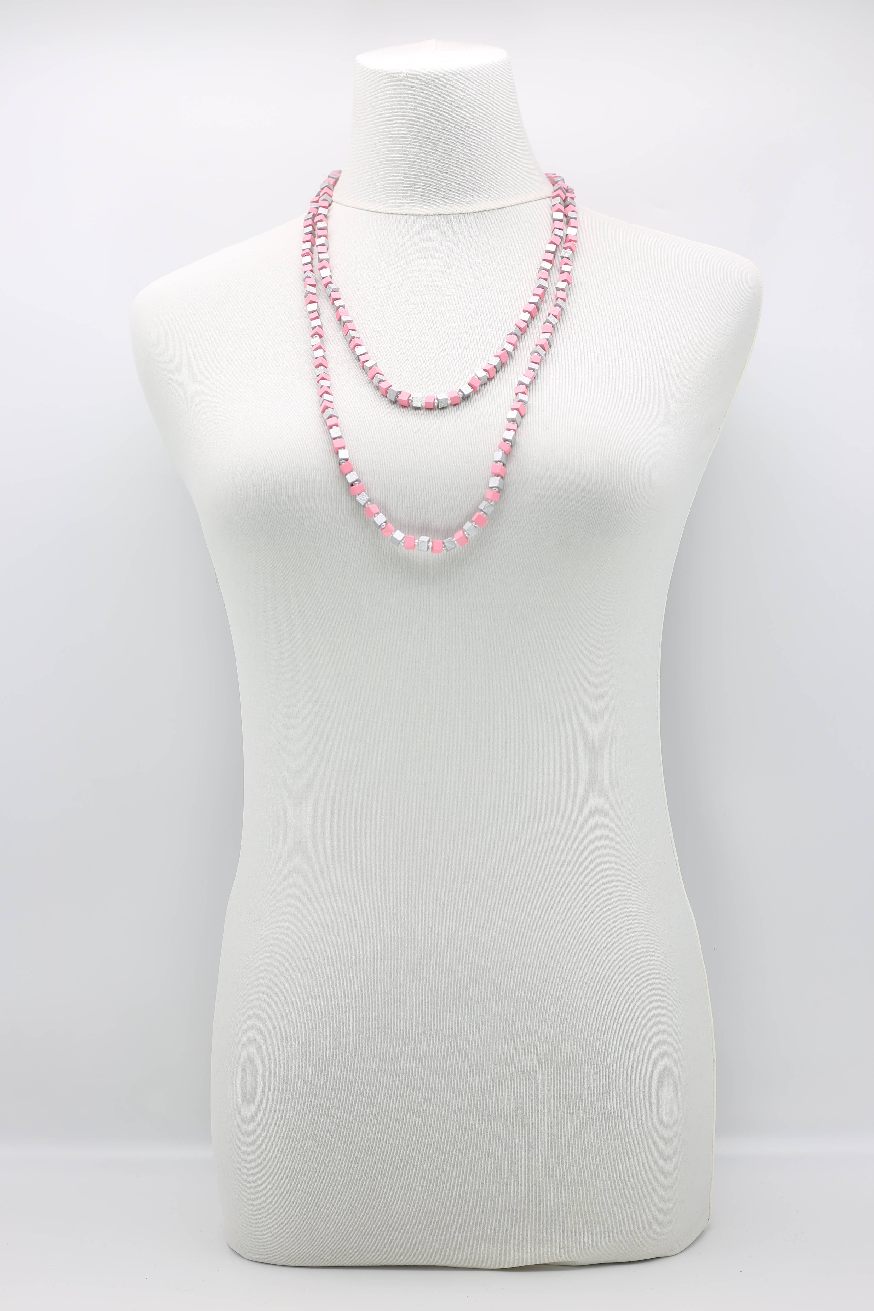 Jianhui London – Engroshandel Perlehalskæde – Den næste Pashmina halskæde Træperler - Mosaic Art25