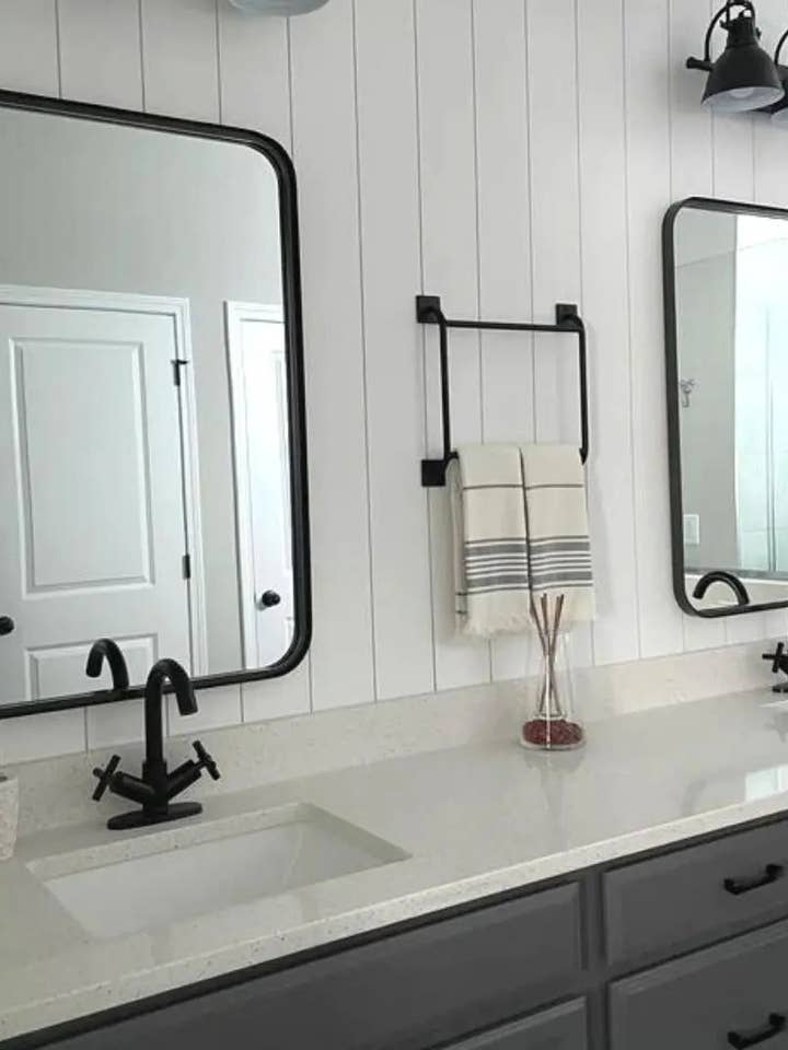 The Parker Hand Towel Holder for wholesale by Industrial Farm Co