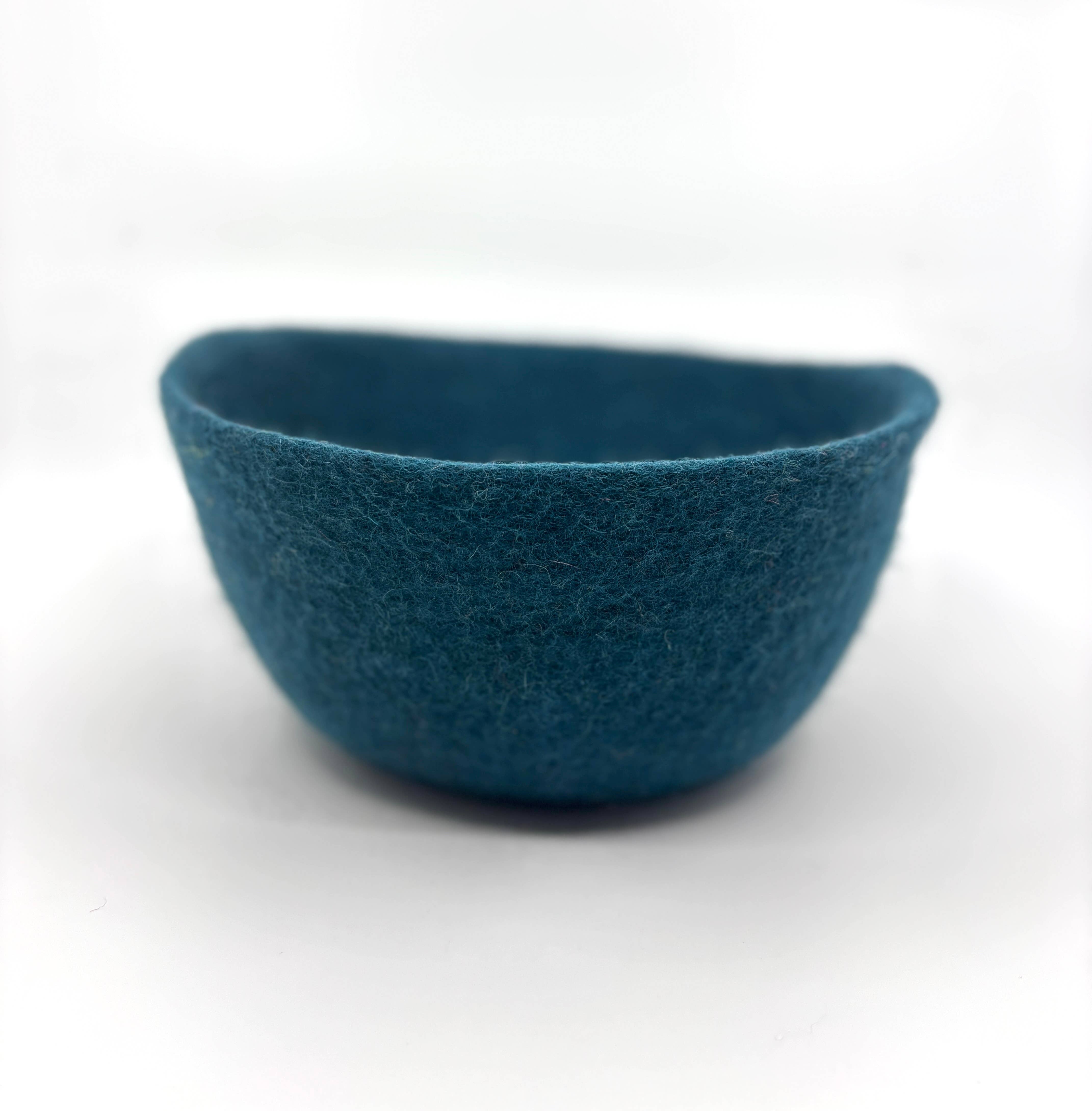 Fibres of Life - Wool & Felt - Wholesale Decorative Plate/Dish/Bowl - Felt Bowl-Large | Wool Storage Bowl | Catch-all Home Decor9