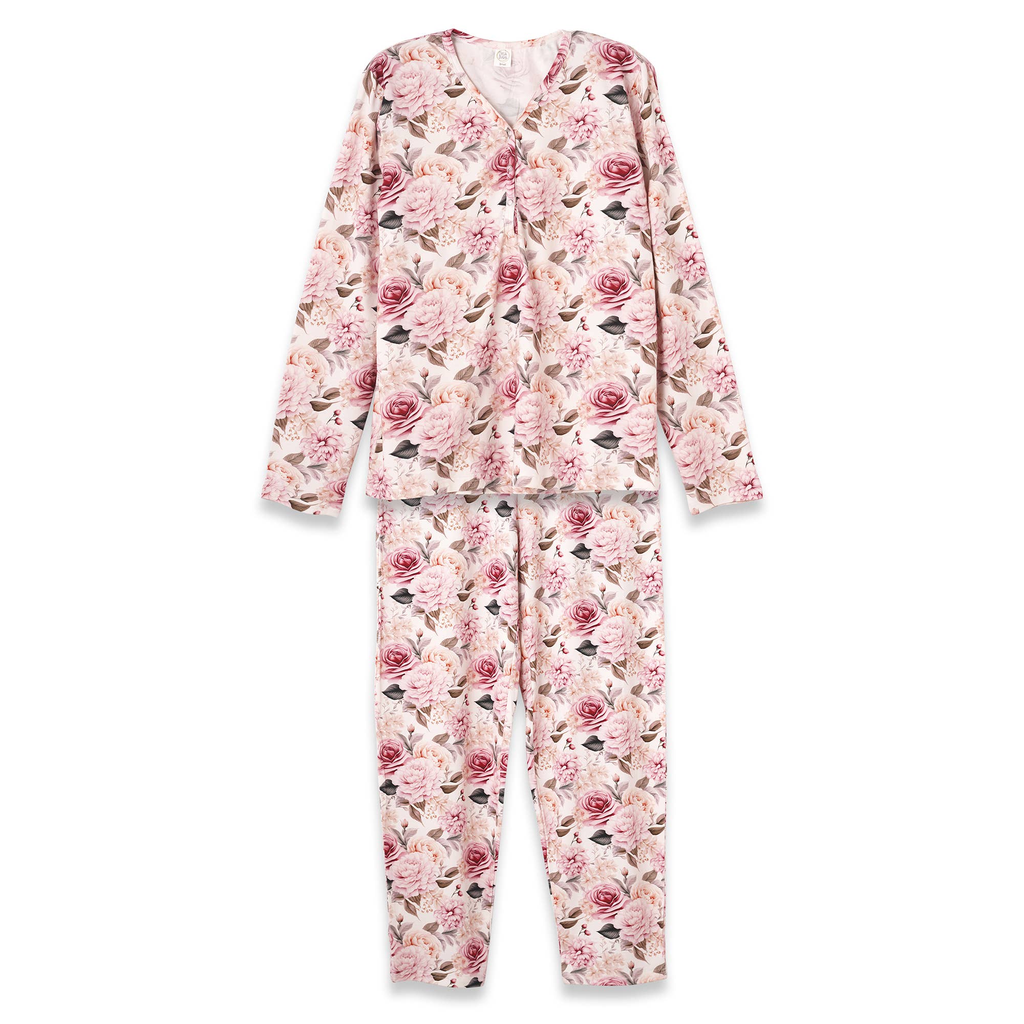 Tesa Babe - Wholesale Sleepwear Set - Women's - Garden Floral Matching Family Pajamas – Soft Bamboo - Gift6