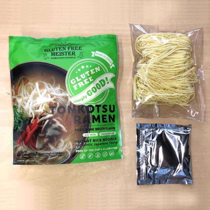 Gluten Free Meister - Wholesale Ramen - Instant Ramen-TONKOTSU 24-pack (Vegetarian/Gluten Free)3