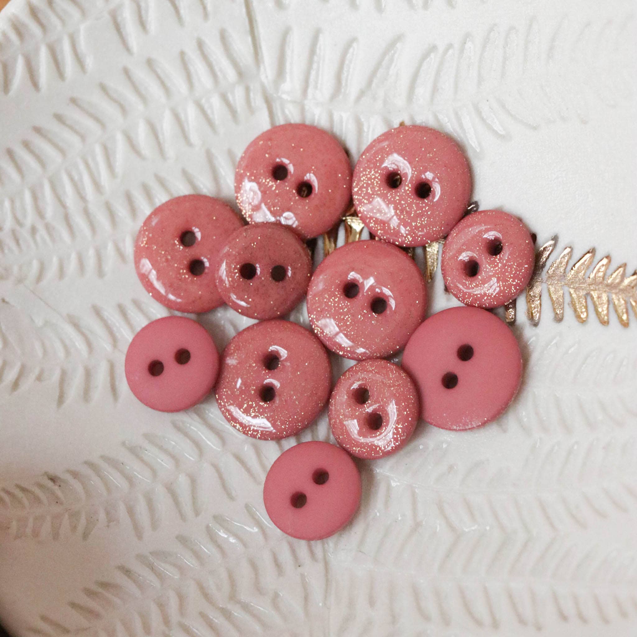 Lise Tailor - Vendita all'ingrosso Bottone a pressione/da cucire - Bottoni glitter con due fori10