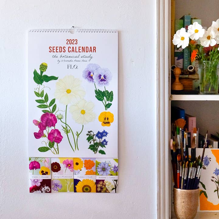 SAATGUTKALENDER 2023 für den Großhandel von FLO