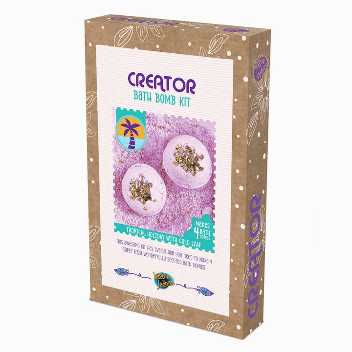 Creator Bath Bomb Kit Tropical Holiday for wholesale by Heebie Jeebies USA