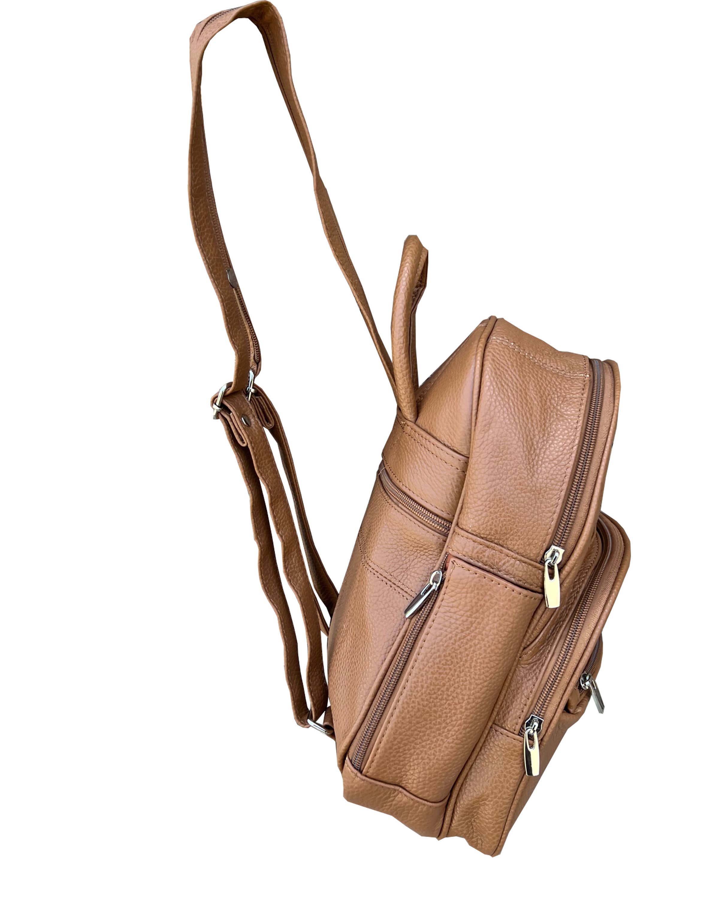 Roma Leathers, Inc. - Vente Sac à dos – femme - Sac à dos en cuir de vachette 3303A8