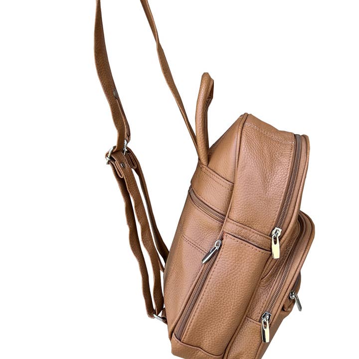 Roma Leathers, Inc. - Wholesale Backpack - Women's - 3303A Cowhide leather back pack2