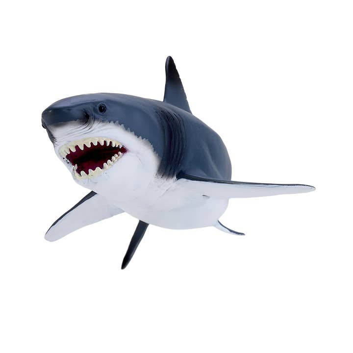 Mojo - Wholesale Figurine Toy - Kids - Mojo Great White Shark Sea Life Animal Figurine1