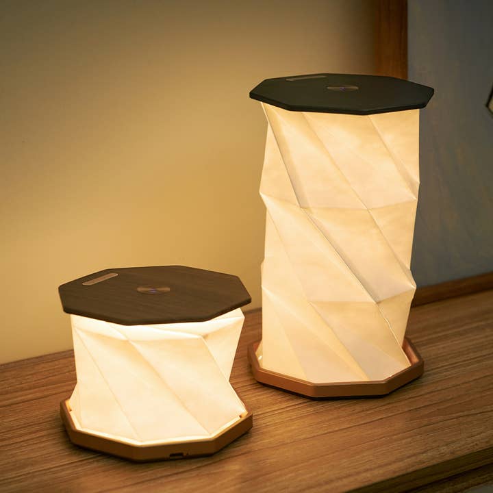 Gingko Design - Wholesale Accent/Desk Lamp - Twist Hexagon Lamp